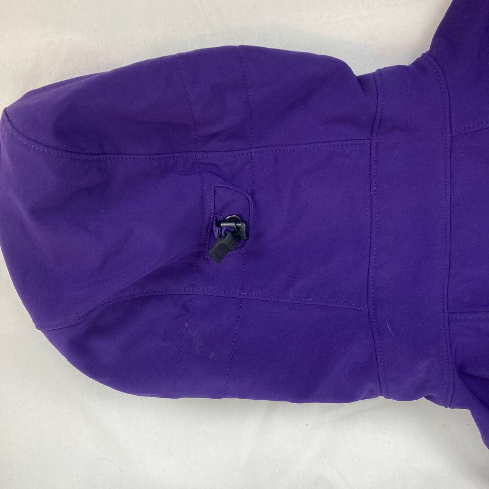 Marmot Jacket Womens S / P Purple Soft Shell Hooded Polartec Fleece Lined Vented - Picture 7 of 16